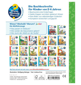 Ravenburger 60048 Wieso? Weshalb? Warum? junior, Band 74: Die Müllfahrzeuge  WWW-junior (ab 01/06)