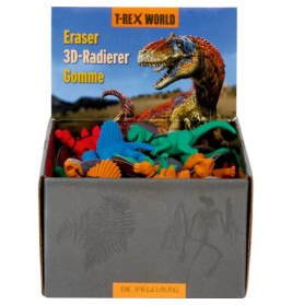 3D-Radierer - T-Rex World, sortiert (1 Stück)