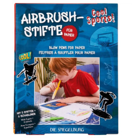 Airbrush-Stifte für Papier - Cool Sports!