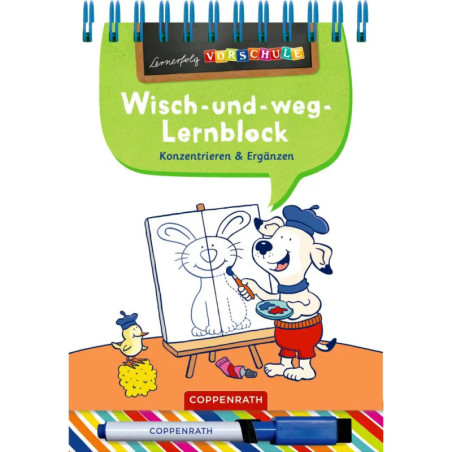 Lernerfolg Vorschule: Konzentrieren&Ergänzen (Wisch&weg-L.)