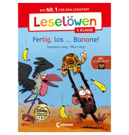 Leselöwen 1. Klasse - Jim ist mies drauf - Fertig, los ... Banane!