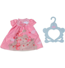 Zapf 709603 Baby Annabell Kleid rosa Eichhörnchen 43cm