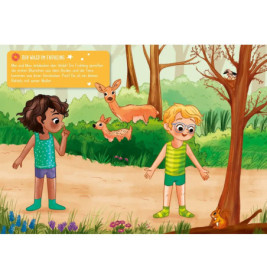 Tessloff Mein kleines Sticker-Anziehbuch. Im Wald