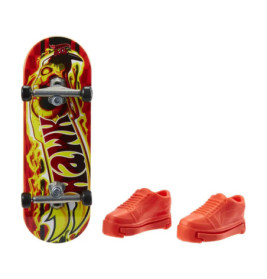 Mattel HGT46 Hot Wheels Skate Fingerboard + Shoe, sortiert