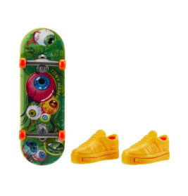 Mattel HGT46 Hot Wheels Skate Fingerboard + Shoe, sortiert