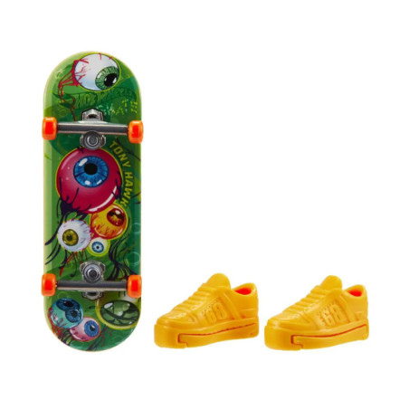 Mattel HGT46 Hot Wheels Skate Fingerboard + Shoe, sortiert
