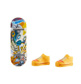 Mattel HGT46 Hot Wheels Skate Fingerboard + Shoe, sortiert