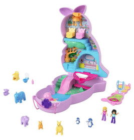 Mattel HKV50 Polly Pocket Mama & Joey Kangaroo Schatulle