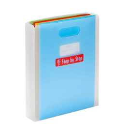 Heftbox mit Tragegriff, Transparent