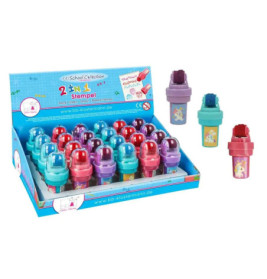 Stempel 2 in 1 mit Rollstempel Einhorn, sortiert (1 Stück)