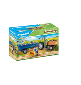 PLAYMOBIL 71249 Traktor mit Anhänger