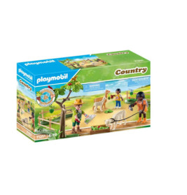 Playmobil Land Set: Kinder, Tiere und Bauernhof, ab 4 Jahren, 56 Teile.