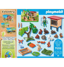 PLAYMOBIL 71252 Kaninchenstall