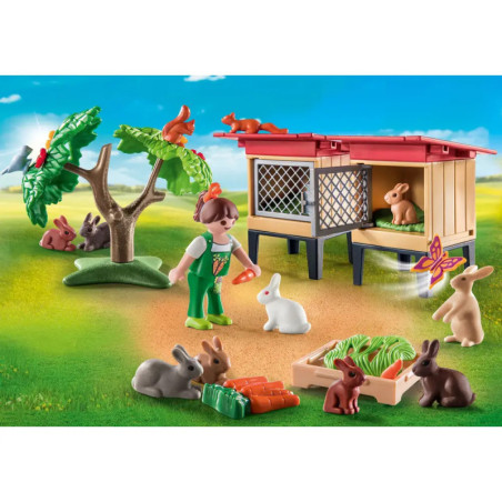 PLAYMOBIL 71252 Kaninchenstall