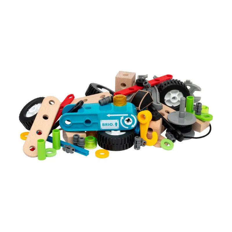 Ravenburger 63459500 BRIO Builder Nachziehmotor-Konstruktionsset Educational