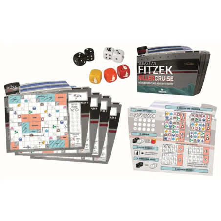 Sebastian Fitzek Killercruise - Das Würfelspiel