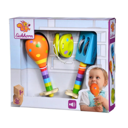 Musik Set mit Maracas