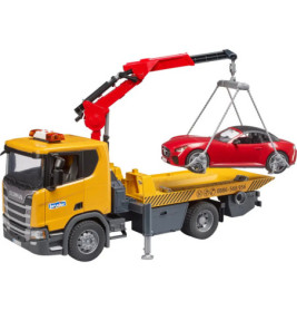 Scania Super 560R Abschlepp-LKW m. L+S Modul + BRUDER Roadster