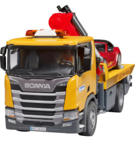 Scania Super 560R Abschlepp-LKW m. L+S Modul + BRUDER Roadster