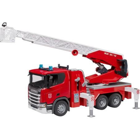 Scania Super 560R Feuerwehr mit Drehleiter, Wasserpumpe, L+S Modul