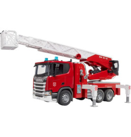 Scania Super 560R Feuerwehr mit Drehleiter, Wasserpumpe, L+S Modul