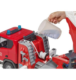 Scania Super 560R Feuerwehr mit Drehleiter, Wasserpumpe, L+S Modul