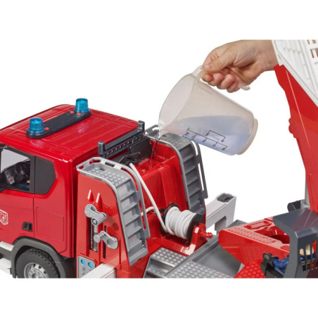 Scania Super 560R Feuerwehr mit Drehleiter, Wasserpumpe, L+S Modul