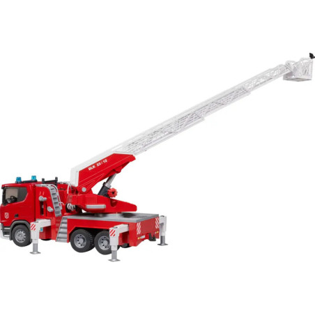 Scania Super 560R Feuerwehr mit Drehleiter, Wasserpumpe, L+S Modul