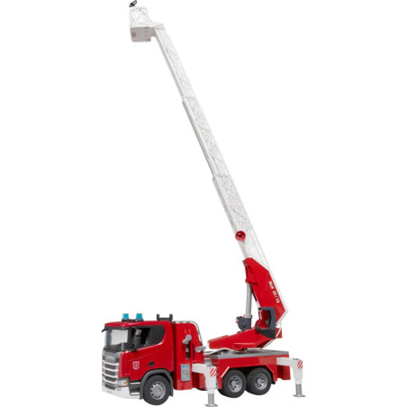 Scania Super 560R Feuerwehr mit Drehleiter, Wasserpumpe, L+S Modul