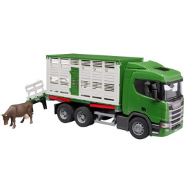 Scania Super 560R Tiertransport-LKW mit 1 Rind