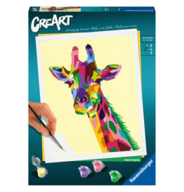 Ravenburger 28993 Malen nach Zahlen Funky Giraffe Malen nach Zahlen Serie C