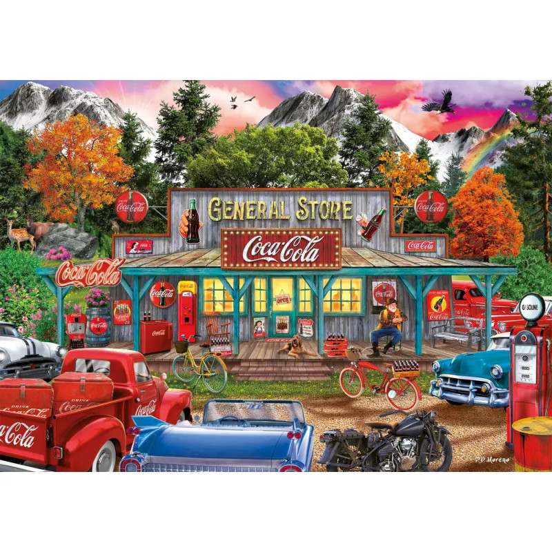 Puzzle 1000  Teile  Coca Cola, S Teile ore