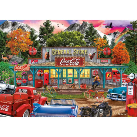 Puzzle 1000  Teile  Coca Cola, S Teile ore