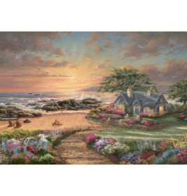 Puzzle 1000  Teile  Kinkade Seaside Co Teile  Teile age
