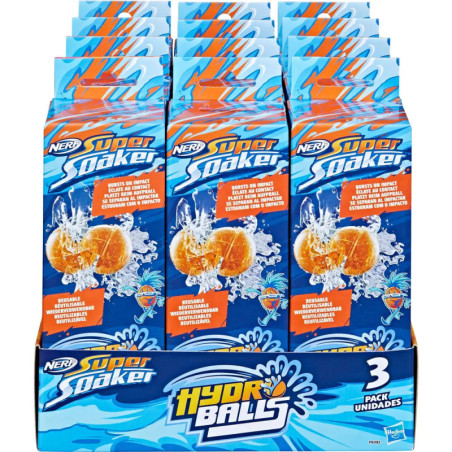 Hasbro F63925L0 Super Soaker Hydro Balls 3er Pack