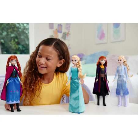 Mattel HLW49 Disney Frozen Core - Anna (Outfit Film 1)