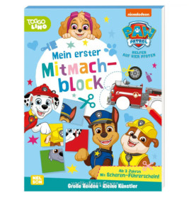 PAW Patrol: Große Helden - Kleine Künstler: Mein erster Mitmachblock