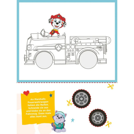 PAW Patrol: Große Helden - Kleine Künstler: Mein erster Mitmachblock