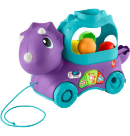 Mattel HNR54 Fisher-Price Bällespaß Nachzieh-Dino (D)