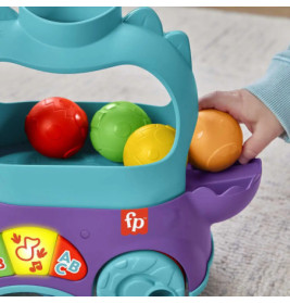 Mattel HNR54 Fisher-Price Bällespaß Nachzieh-Dino (D)