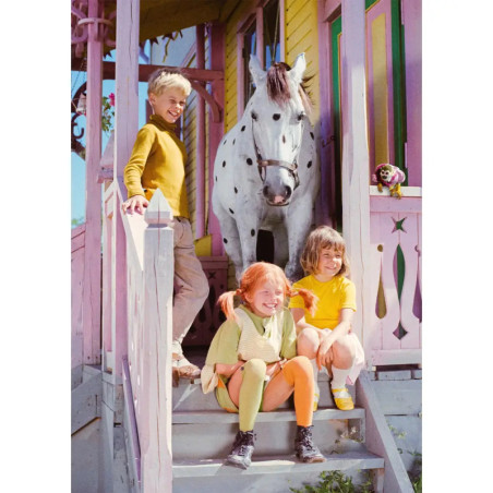Puzzle 1000 Teile PIPPI, Pippi und ihre Freunde