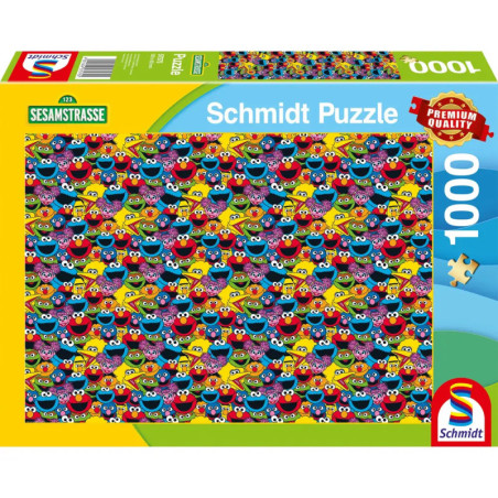 Puzzle 1000  Teile  SESAMS Teile RASSE Wer,wie,was?