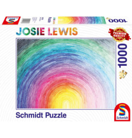 Puzzle 1000  Teile  J.LEWIS, Aufgehender Regenbogen