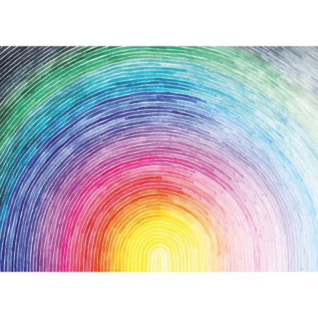 Puzzle 1000  Teile  J.LEWIS, Aufgehender Regenbogen