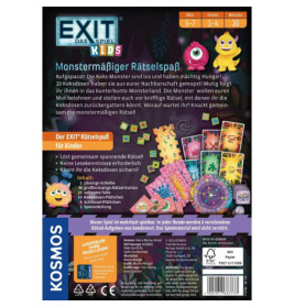 EXIT - Das Spiel - Kids: Monstermäßiger Rätselspaß