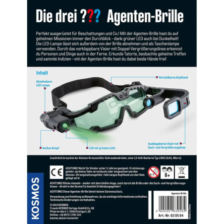 Die drei ??? Agenten-Brille