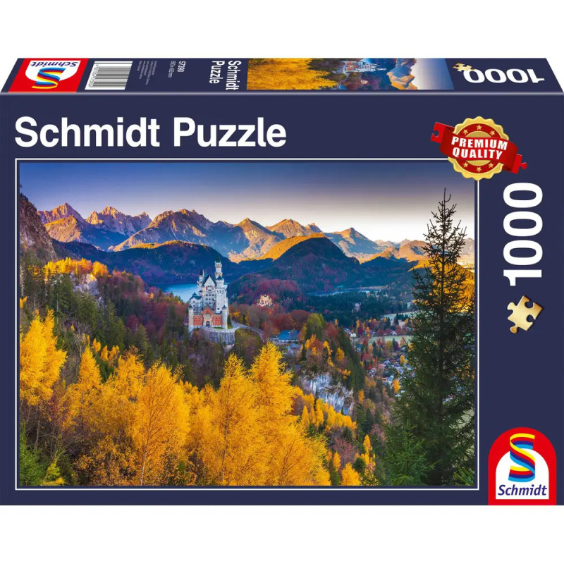Puzzle 1000 herbs Teile l. Neuschwans Teile ein