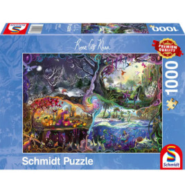 Puzzle 1000 R.KHAN Por Teile al der vier Reiche