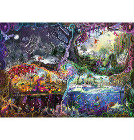 Puzzle 1000 R.KHAN Por Teile al der vier Reiche