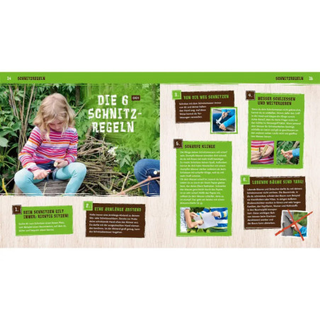 Meine Schnitzwerkstatt (inkl. Messer)